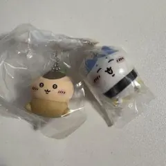 ちいかわ寿司フィギュアキーホルダー くりまんじゅう ハチワレ