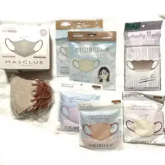 マスクまとめ売り50枚以上3DバイカラーCICIBELLA