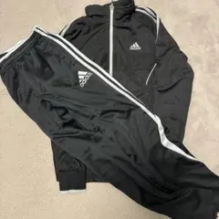 adidas CLIMLITE ジャージ上下セット ブラック