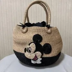 BEAMS BOY ビームスボーイ ミッキーマウス かごバッグ