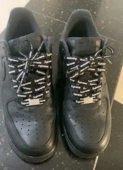 Supreme×Nike コラボ スニーカー 黒 試着のみ 美品