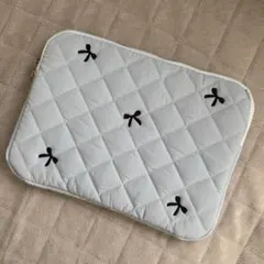 キルティング iPadケース リボンモチーフ