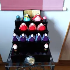 ちりめんミニ雛人形セット