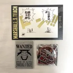 名ゼリフ缶バッジ 効果音ポストカード 手配書メタルプレートキーホルダー ティーチ