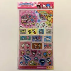 サンリオキャラクターズ キラッとシール ホログラムシール シール交換 平成女児