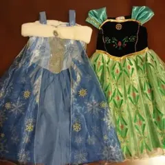 アナと雪の女王 コスチュームセット 120