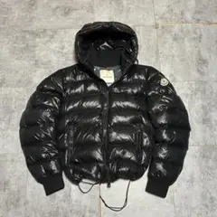 美品 MONCLER \"AUBERT オーベール\" 国内正規品 ブラック T2 美品 MONCLER 