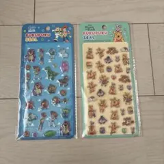 トイ・ストーリー＆くまのプーさん ぷくぷくシール