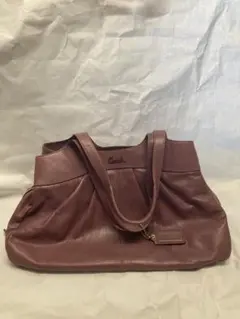 新品☆toleur トーラ☆カウレザー ロール ショルダーバッグ☆ワイン