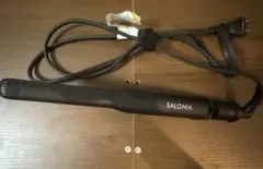 【超値下げ価格】SALONIA ヘアストレートナーブラック