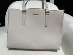 ベージュ トートバッグ ビジネスバッグ A4サイズ