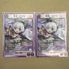 ユニオンアリーナ まどかマギカ SR 百江 なぎさ 2枚 Magia Exed…