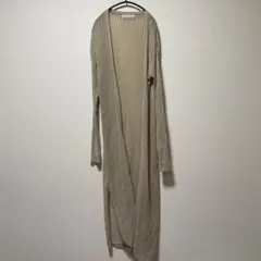 リブ　ロングカーディガンのサムネイル