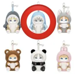 即日発送☆mofusand Kiramekko サメにゃん ぬいぐるみマスコット