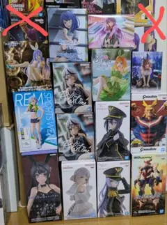 最新プライズフィギュア14点