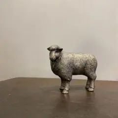 古い張子の青い羊 古道具 - メルカリ