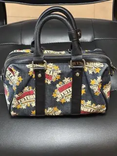 ヒステリックグラマー　レオパード×レザー　ハンドバッグ　ヒスガールチャームY2K ヒステリックグラマー レオパード×レザー ハンドバッグ ヒス