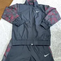 ⭐︎Nike ジャージセット 黒/赤⭐︎ジュニアMサイズ