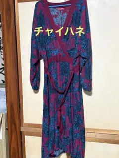 チャイハネ　レーヨン　ワンピース