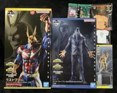 ヒロアカ　一番くじ　ラストワン　オールマイト　オールフォーワン 銅像 おまけ付き