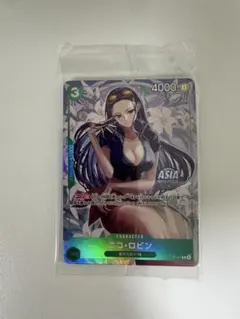 ワンピースカード　ニコ　ロビン　P-112 未開封 ③