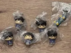 名探偵コナン めじるしアクセサリー　新一スケボーセット