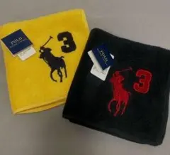 ♫ラルフローレン タオル ハンカチ《ビッグポニー》