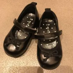 フォーマルシューズ 女の子 黒