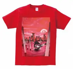 新品 日野日出志イラスト 友川カズキ Tシャツ 赤 M 限定 - メルカリ