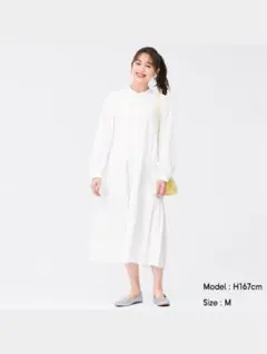 ※※本日15時までセール中※※GU シャツワンピース Sサイズ パニエ付きです！