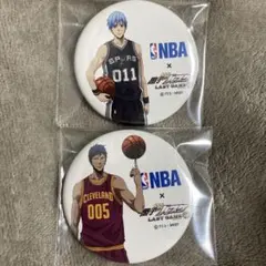 劇場版 黒子のバスケ NBA シークレット缶バッジ 青峰 黒子 まとめ売り