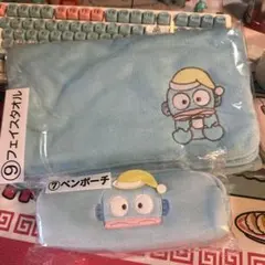 ハンギョドン　当たりくじ　ペンポーチ フェイスタオル 新品未使用