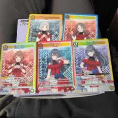 ユニオンアリーナ　5種　sr 5枚　学園アイドルマスター　学マス