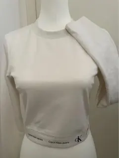 Calvin Klein Jeans 長袖Tシャツ ホワイト