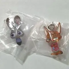 【匿名配送】ズートピア2 めじるしアクセサリー 2個セット