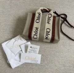 【Chloe】woodyスモールトートバッグのサムネイル