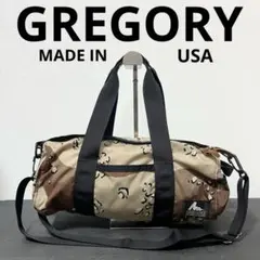 《GREGORY》 CARMEL DUFFLE S Choco chip USA