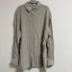 niko and ... ストライプ長袖シャツ