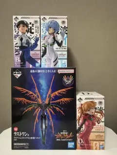 最終値下げ‼️一番くじエヴァ ラストワン賞 B賞C賞D賞 フィギュア