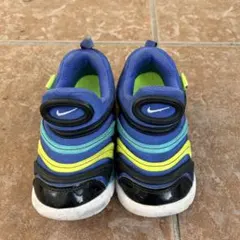 Nike ダイナモFree スニーカー ブルー/グリーン/イエロー　15センチ