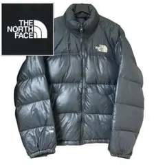 90s バングラデシュ製 ノースフェイス ダウンジャケット レトロヌプシ 黒 M
