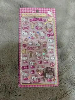 【国内正規品】ハローキティ ボンボンドロップ 立体シール　ボンドロ