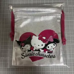 シルバーウィーク限定ノベルティSanriocharacters 巾着袋