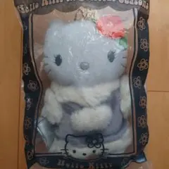 ハローキティ ぬいぐるみ グレー