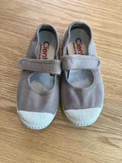 Cienta ストラップ　スニーカー　26 beige crep