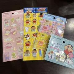 クレヨンしんちゃんおはじきシール タイルシール