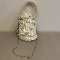 ZARA シェルモチーフバッグ タグ付き