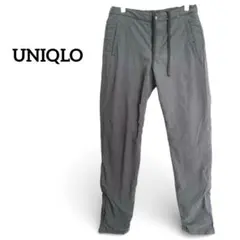 ユニクロ　 暖パン　カーゴ ジョガー パンツ ダークカーキ　登山　アウトドア