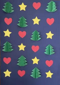 壁面飾り　クリスマス壁面　12月の壁面　クリスマス