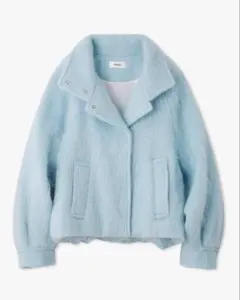 2025年最新】snidel スナイデル シャギーミドルブルゾンの人気